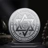 1pc Ancient Greek Coins, Silvery Golden Coin, Commemorative Medal, Collections, Souvenir Gift