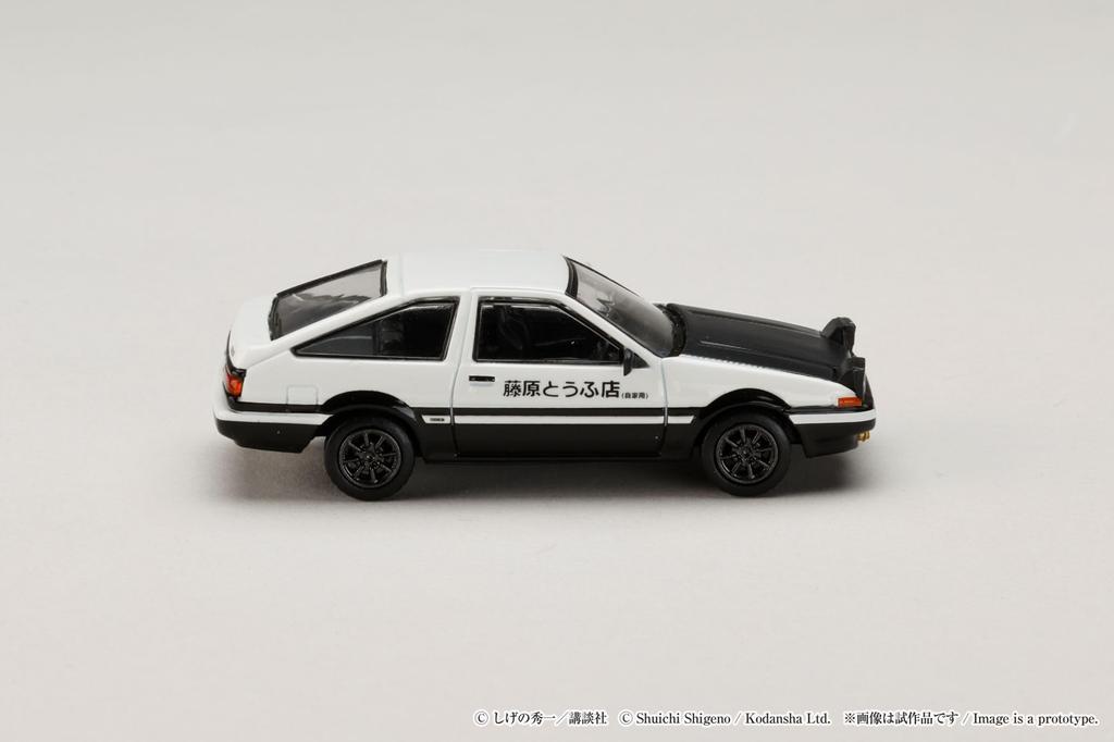Toyota SPRINTER TRUENO Initial D Takumi Fujiwara VS Tomoyuki Tate 1/64 (AE86) /