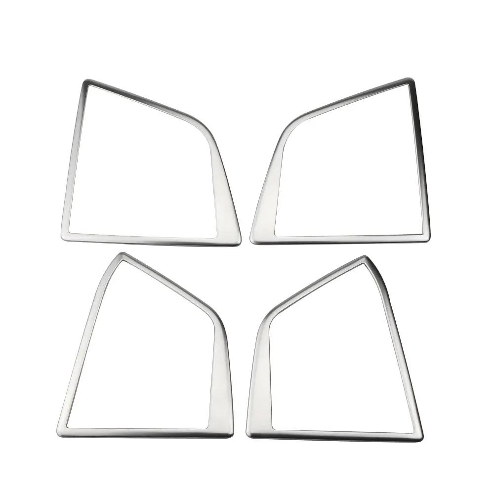 For Ford Focus 4 MK4 2019 - 2023 Door Speaker Frame Cover Audio Sound Circle Panel Sticker Stainless Steel Trim Accessories