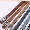 2025 Women's Genuine Leather Retro D-Ring Belt for Suits and Jeans
