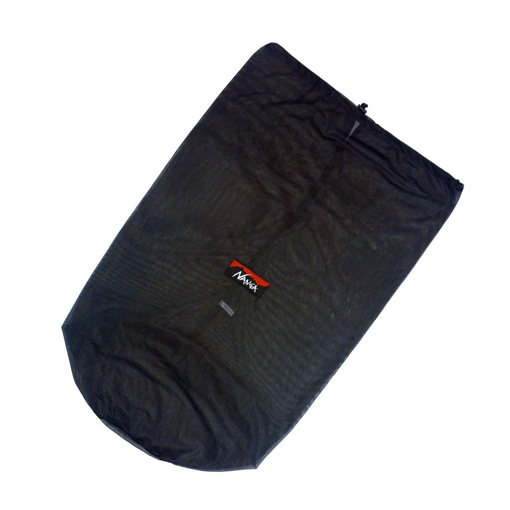 NANGA Sleeping Bag Storage Bag, Roomy and Easy To Use (Black)