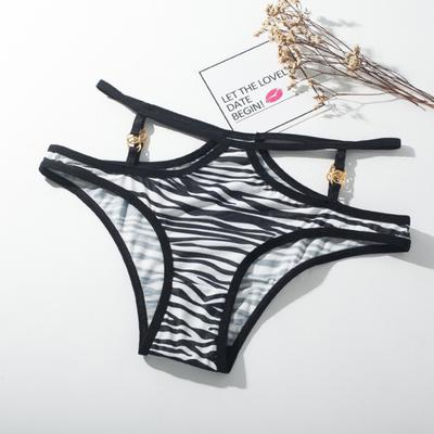 Lenjerie intimă sexy pentru femei, chiloți tanga cu talie joasă și spate T, cu bretele decupate, tanga