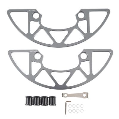 Cycle Chainring Guard Aluminum Alloy 104BCD Cycle Sprocket Protector for 38 To 40T Positive Negative Teeth Mountain