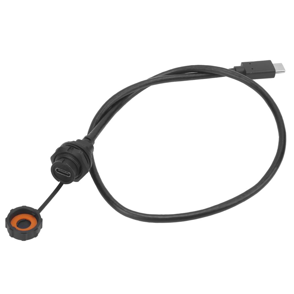 Waterproof USB Connector IP68 TYPEC Female Male with Cable Socket E10TPC BF F TPC A M(0.3meter )