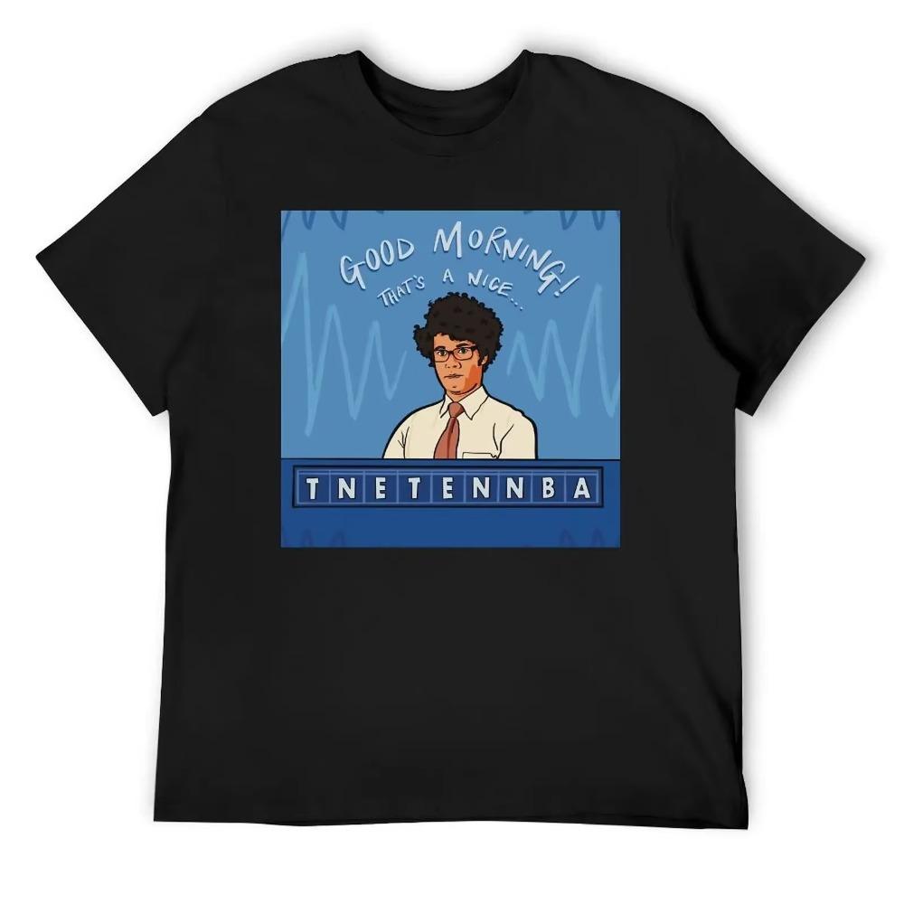 

Thats A Nice Tnetennba The IT Crowd Футболка с круглым вырезом Move Top Tee Classic Novelty Fitness Размер США XXXXXL чёрный