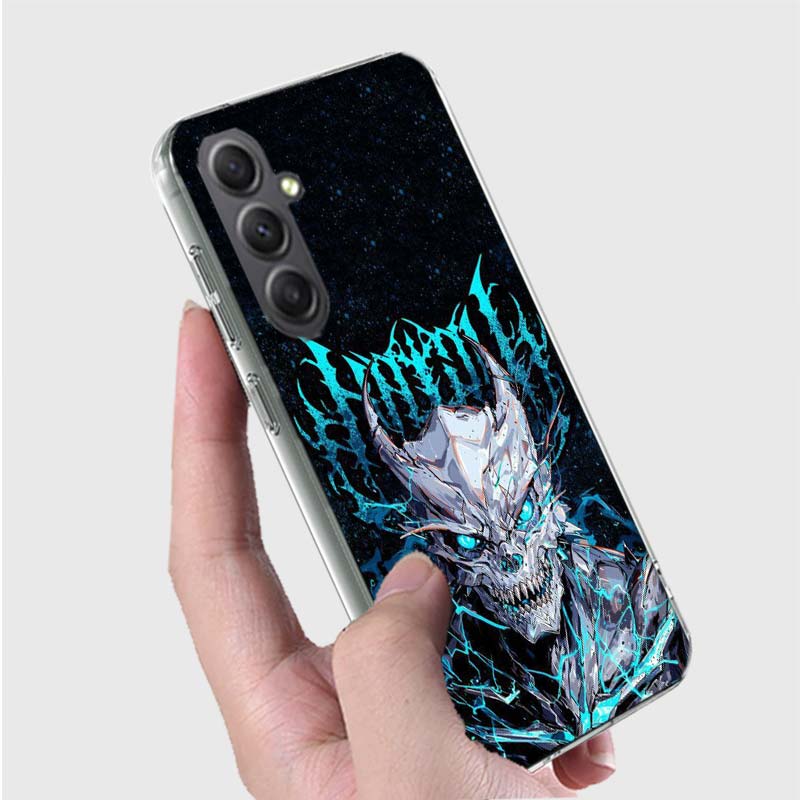Kaiju No. 8 Anime Phone Case for Samsung A16 A26 A36 A56 A17 A37 A57 A07 A06 A02S A03 A04S A05S Galaxy Note 20 10 A50S A71 A51 A