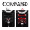 AIRSPEED Mini Mini Dedicated Center Control Gear Panel Trim Frame Decoration, Gear Lever Panel