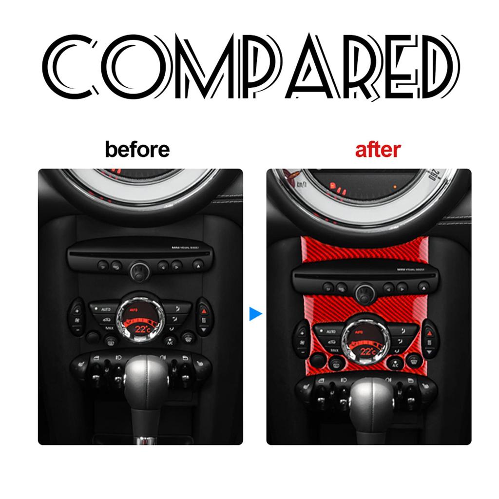 AIRSPEED Mini Mini Dedicated Center Control Gear Panel Trim Frame Decoration, Gear Lever Panel