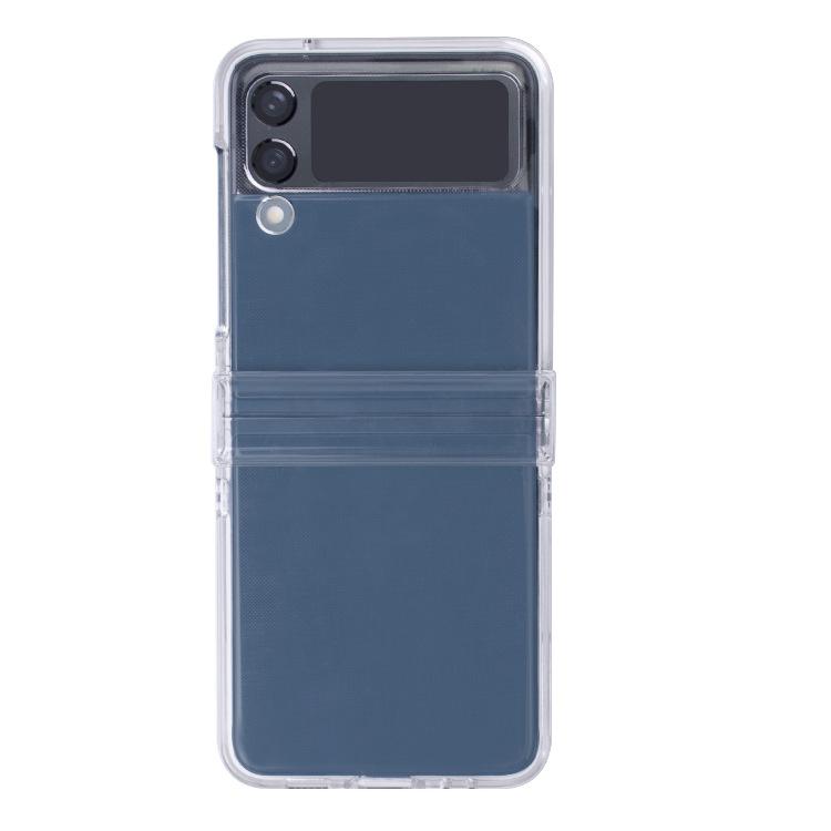 A Transparent PC Hinge Type One-piece Foldable Screen Anti-drop Zflip7 Case Suitable for Samsung Zflip6 Phone Cases