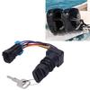 2X Outboard Ignition Switch Key Kit 893353A03 Replacement Parts Fit For Mercruiser DTS Boat Accessory