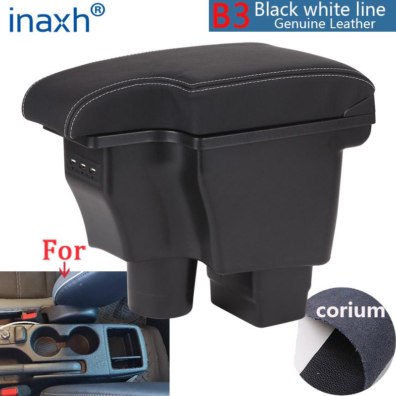 For Mazda CX-3 Armrest box Retrofit For Mazda 2 skyactiv version cx3 CX-3 Car Armrest Storage box car accessories Charging USB