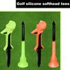 Directional Golf Markers Practice Tool Durability Plastic Golf Tees for Accuracy and Stability During Range Exercises