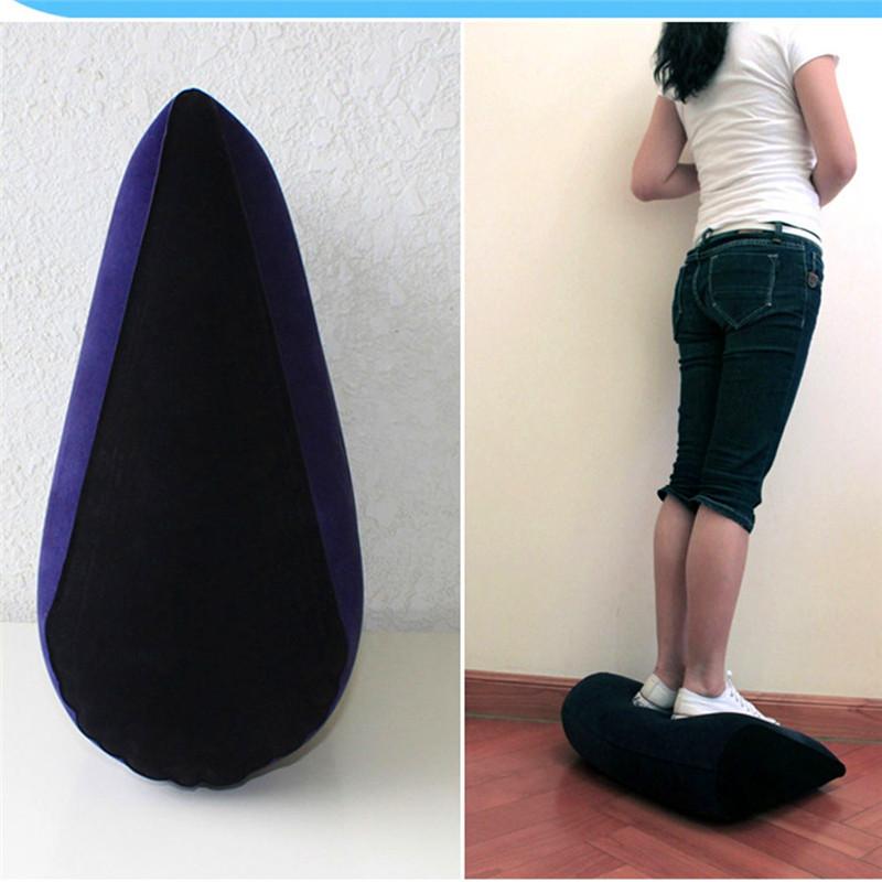 Triangle Pillow Couples Positions Aid Cushione Inflatable Air Husband And Wife Exotic Night Seat Sport Bed Wedge Adult Love