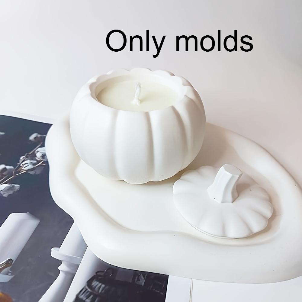 

Pumpkin Candle Cup Silicone Mold DIY Gypsum Aromatherapy Epoxy Resin Mold Halloween Decoration Pumpkin Storage Box Handmade Gift
