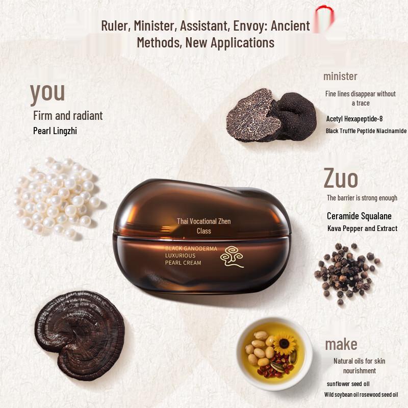 Jingrun Black Ganoderma Anti-Aging Pearl Cream
