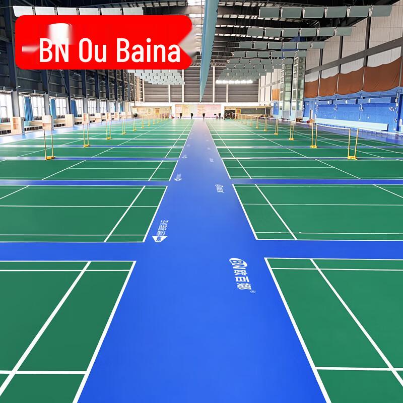 OBAINA Indoor Movable Cast Iron Badminton Net Post