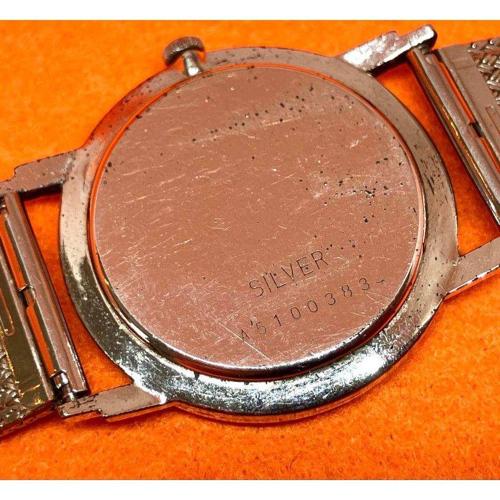 Used Super rare item RADO Silver Lepore Manual winding Longines cal.847.3 Working item
