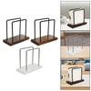 Vertical Napkin Holder Desktop Ornament Creative Tissue Dispenser for Dining