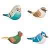 Parrot Wooden Figurine Handmade Craft For Wedding Decor And Celebration Gifts