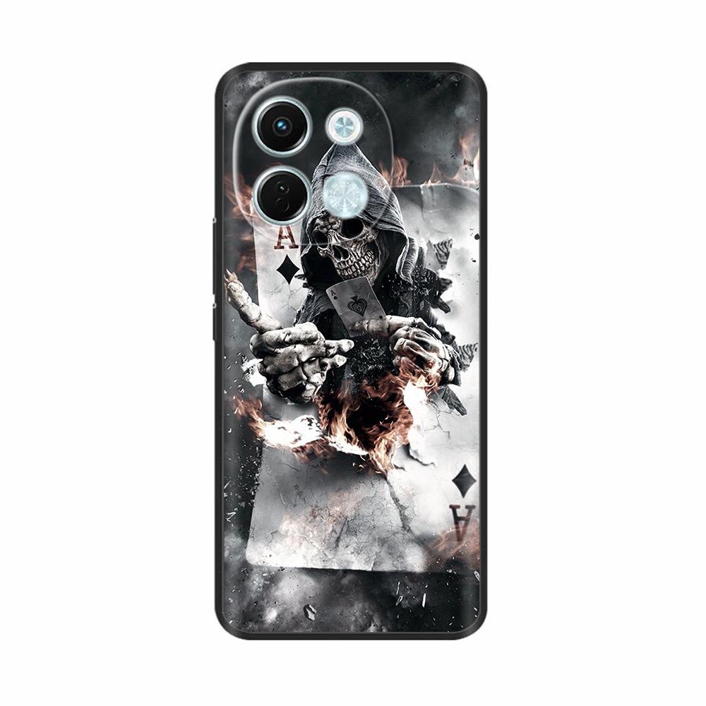 Phone Case For Tecno Pova 6 Neo 5G Case Cover Soft Black Silicone Bumper For Tecno Spark 30 5G Case Coque Spark30 Fundas Para