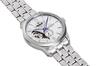 ORIENT STAR Automatic Skeleton Wristwatch RK-AV0B01S Open Heart Men's White Silver Japan Made