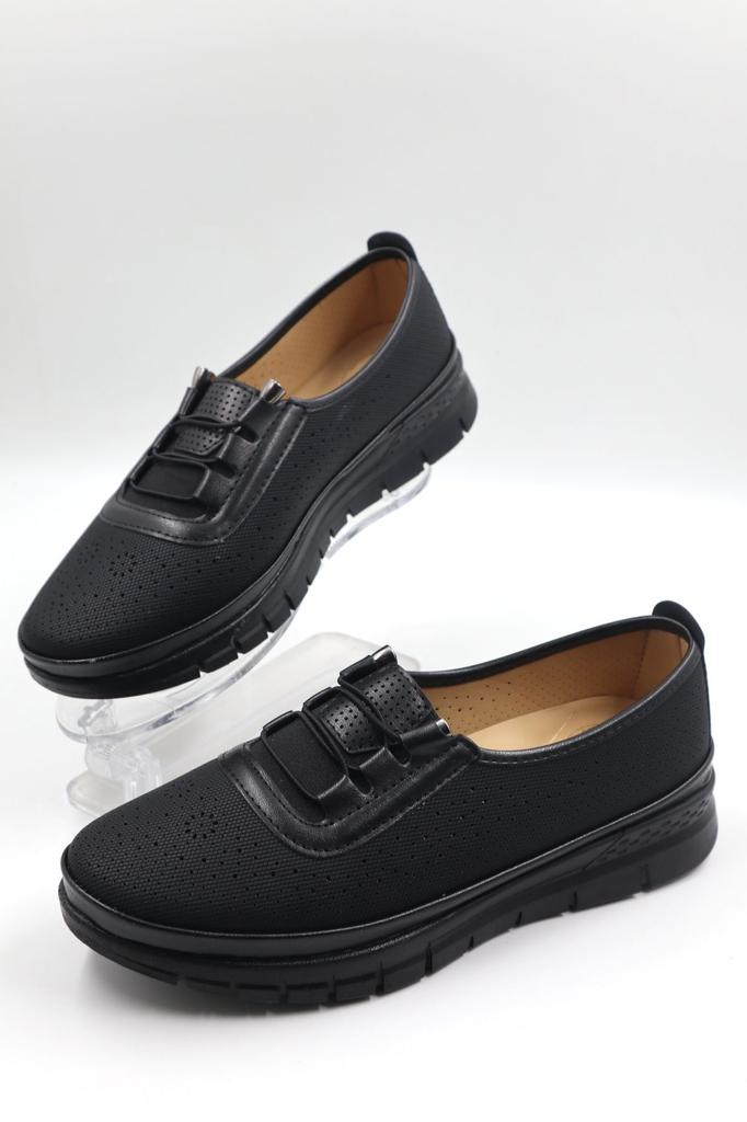 Balerini din piele artificială de modă pentru femei, cu toc plat, balerini de vară, cu talpă ortopedică ușoară, pantofi casual