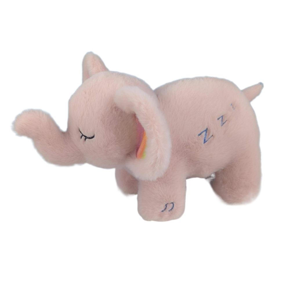 Baby Breathing Elephant Plush Doll Playmate Sleep Companion Soothing Otter Toy  for Newborn Toddler