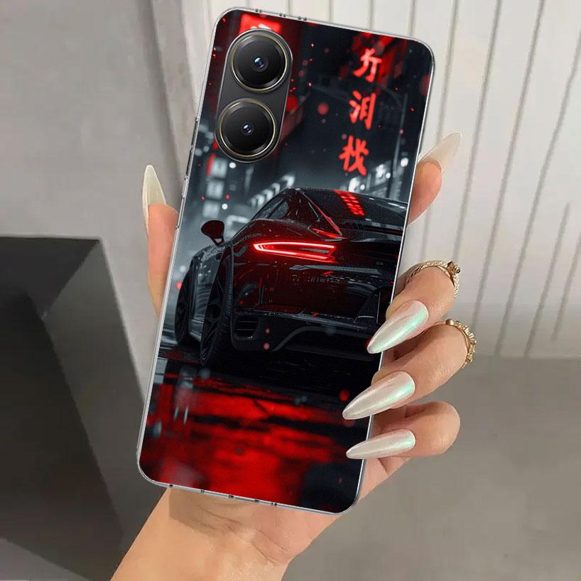 Sports Car 911 Phone Case for Xiaomi Poco X5 X6 X7 Pro F7 Ultra M7 Redmi 15 15C 13 13C 12 12C 10 10A 10C 9 9A 9C 9T Shell Poco X