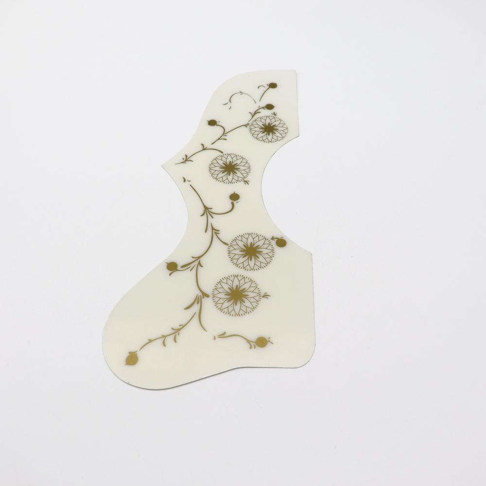

Left and Right handed Acoustic Guitar Pickguard Pick Guard Anti-scratch Plate For EJ200 With Gold Flower Bird 4 Colors