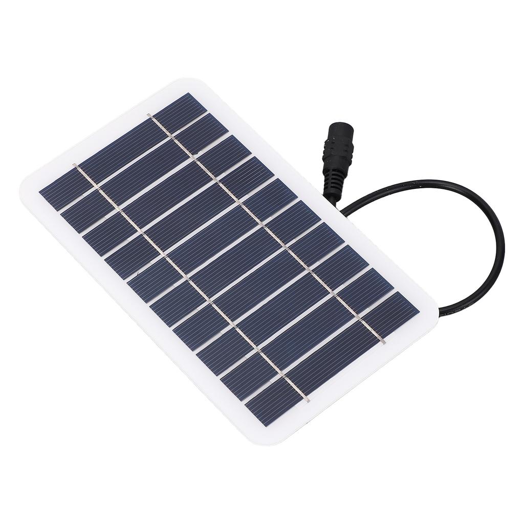 2W 5V Kleines Solarmodul Monokristallin DC5521 Ausgang Wasserdicht Staubdicht Tragbar Mini Solar