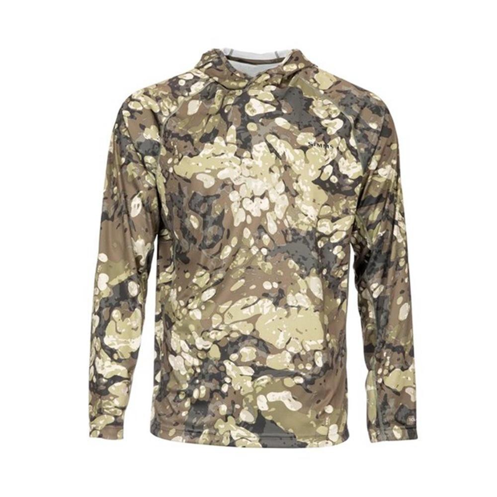 SIMMS Fishing Suit UPF50 Long Sleeve Hoodie Quick Drying Breathable Sunscreen Clothing Luya Outdoor T-Shirt New