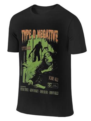 Men's Type O Negative Graphic T-Shirt Casual Streetwear Pullover Soft Cotton Fabric Short Sleeve Round Neck