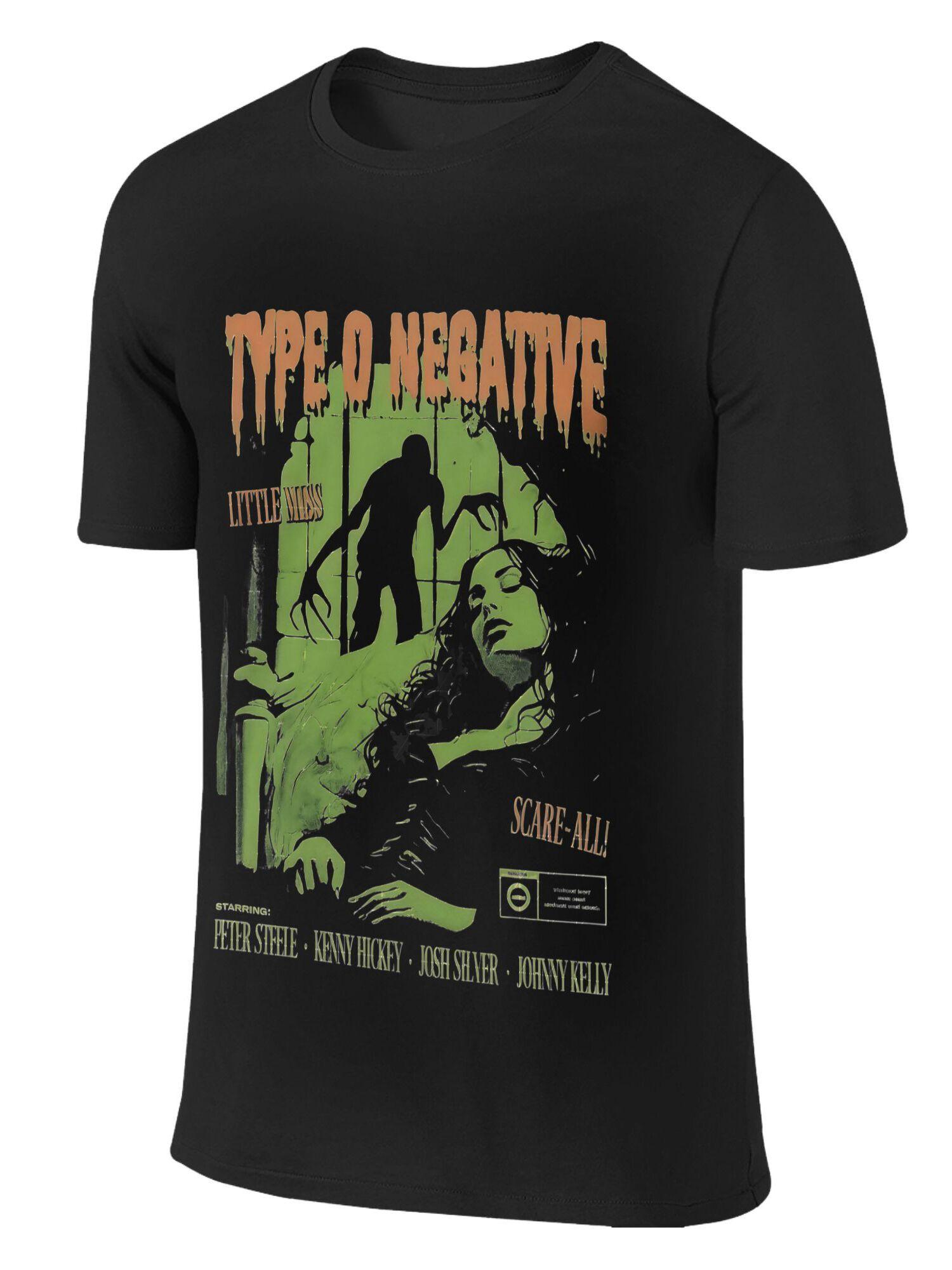 

Мужская футболка с графикой Type O Negative, повседневная уличная одежда, пуловер, мягкий хлопок, короткий рукав, круглый вырез 4XL