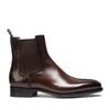 New Chelsea Boots Men Shoes PU Brown Fashi Versatile Business Casual British Style Street Party Wear Classic Ankle Boots