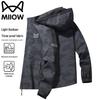 Maoren Men's Waterproof Hooded Casual Jacket
