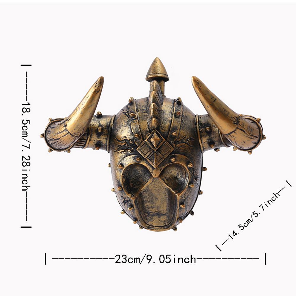 

Animal Hooks For Wall Animal Horn Wall Hanger Fun Damage-Proof Resin Hanger Rack Holder For Living Room Bedroom Entry бронзовий