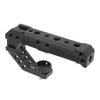 Camera Cage Top Handle Aluminum Alloy Silicone Video Stabilizing Rig Grip with 14 38 Inch Screw