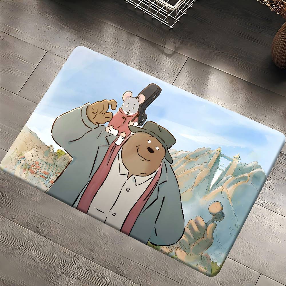 

Ernest Celestine Anime Entrance Door Mat Nordic Style Home Doormat Bathroom-Toilet Mats Bedroom Hotel Decor Mat 40x60 cm