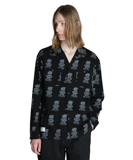 

Рубашка Schott H V No.1 LS, Конопляная вискоза, Мужская, Размер S 010, Черная, 782-4220001