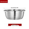 Stainless Steel Basin, Large/Extra-Large: Ideal for Washing Vegetables, Mixing Dough, or Bathing.