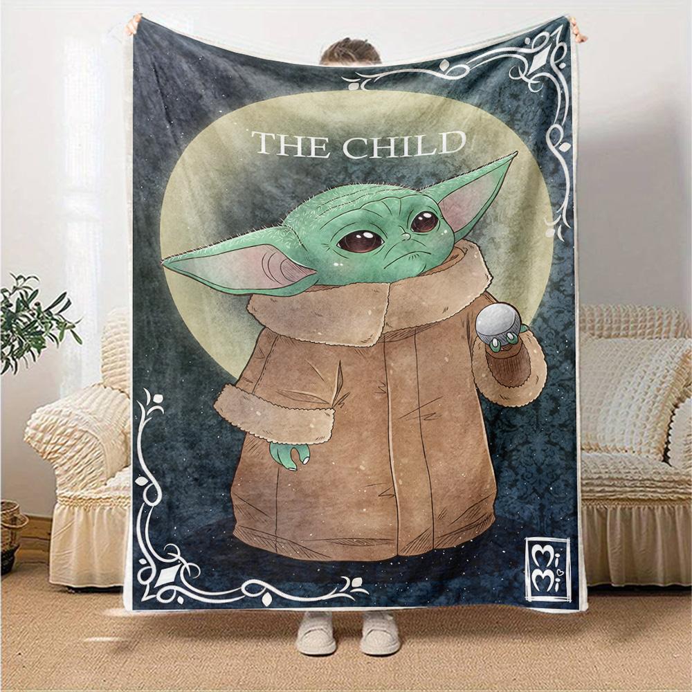 Star Wars Blanket Ultra-Soft Great for Seaside Sofa Chair Four Seasons Multipurpose Playful Design Ideal Gift for Friends Family Couples Picnic