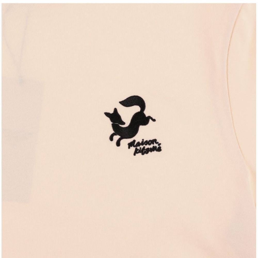 MaiSon KitSune Nw00116kj0119 P705 Fancy Fox Embroidery Women S Short Sleeve Tee