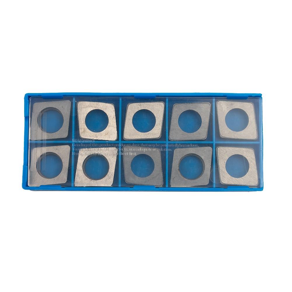10pcs MC1604 Carbide Inserts Pad for Turning Tool Holder CNC Metal Lathe Tool