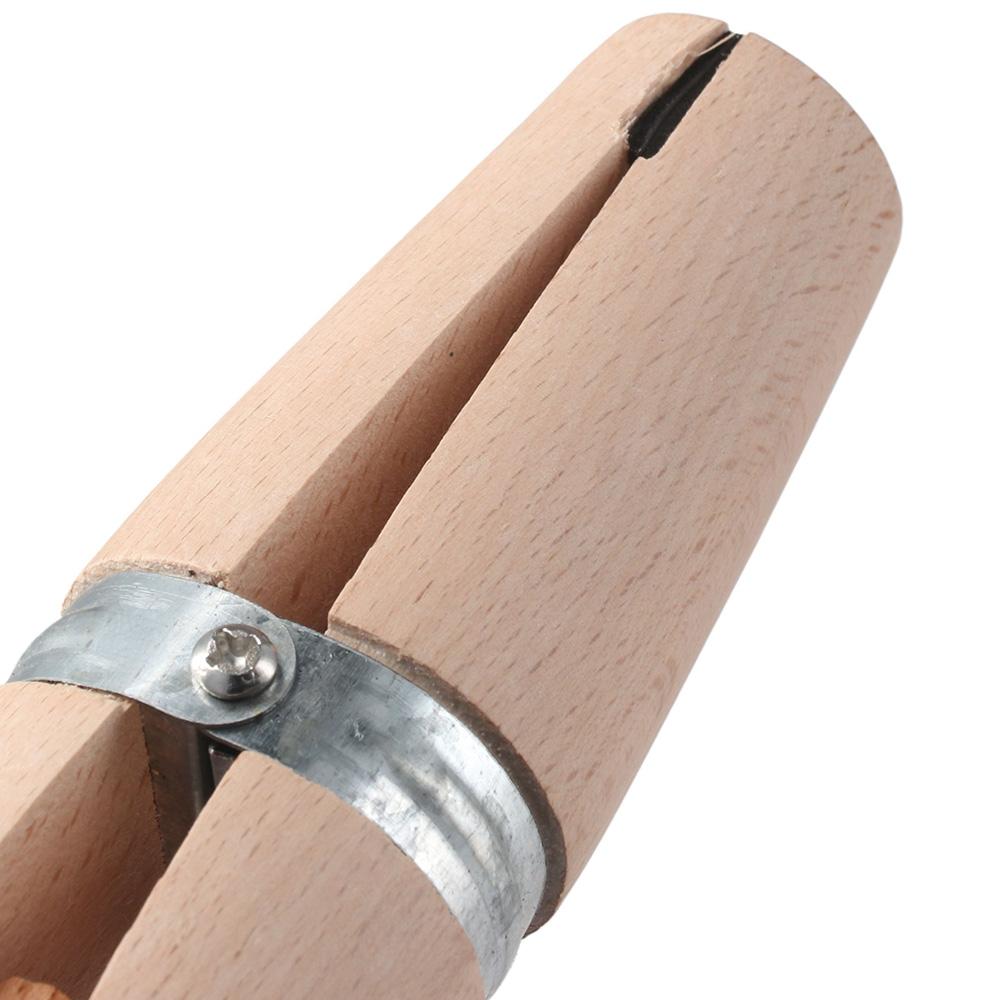 1 Set 190x40mm Wooden Clamp 7.48x1.57in Jewelers Holder  Engraving Repairing Rings