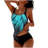 Women's Fashionable Two-Piece Sexy Bikini Beach Set Printed Swimwear