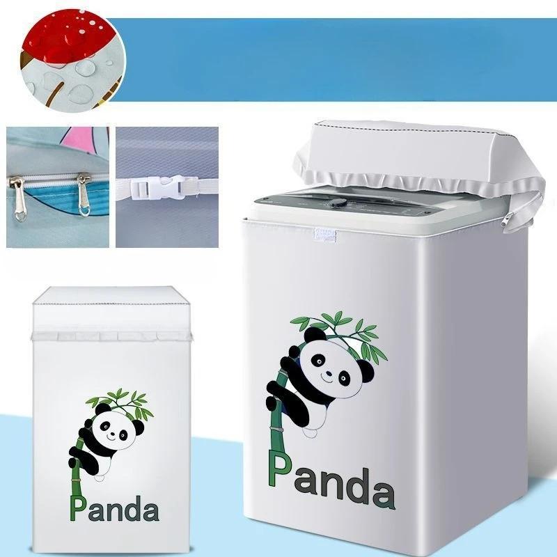 Capa para Máquina de Lavar com Abertura Superior, Capa Impermeável e Protetora Solar, Capa Protetora contra Pó, Pano de Cobertura Isolante Térmico Totalmente Automático