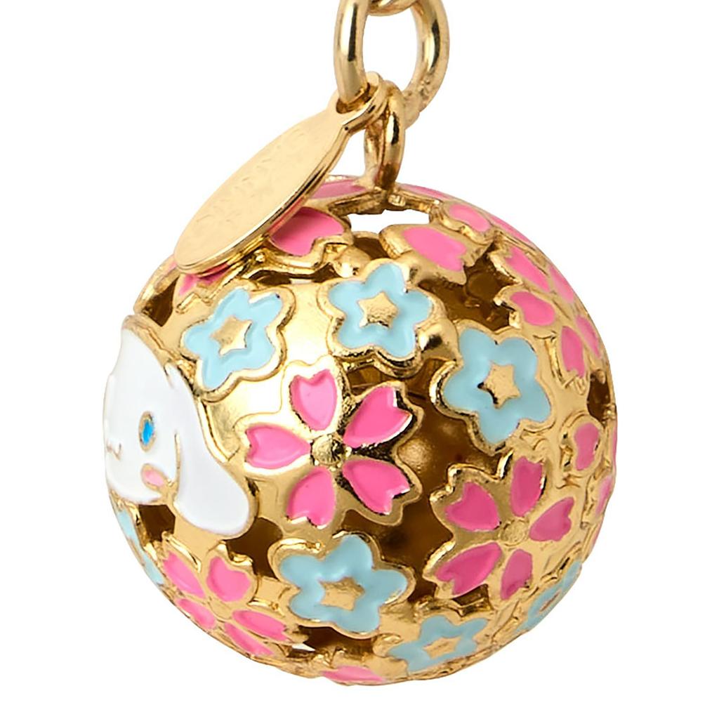 Sanrio Cinnamoroll Bell Netsuke Keychain Strap 307726
