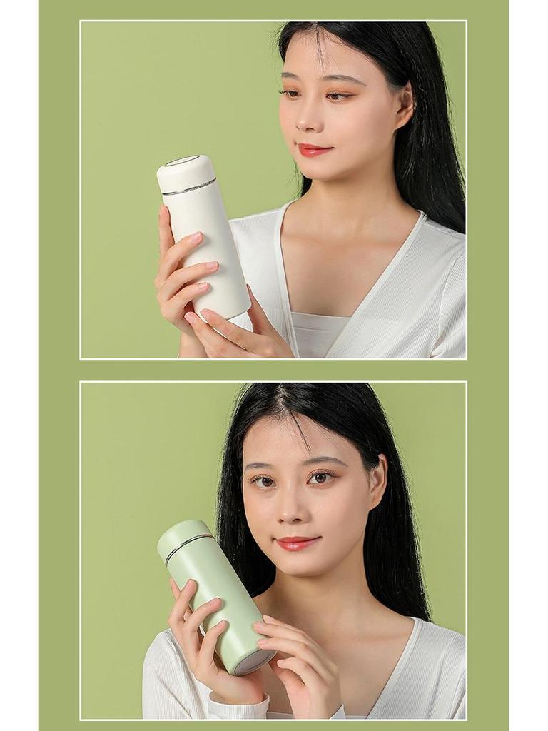 316 Stainless Steel Portable Insulated Cup: Fresh Artistic Design, Compact Pocket Size, Perfect for Students