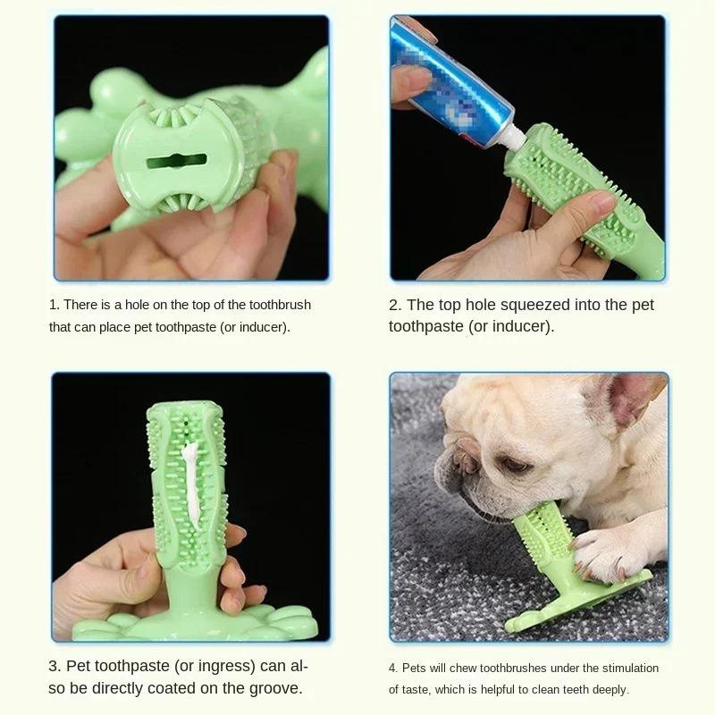 Dog Dental Chew Toys for Bad Breath Teeth Cleaning and Tartar Control Medium Large Breed Dogs Long Lasting Bite Resistant