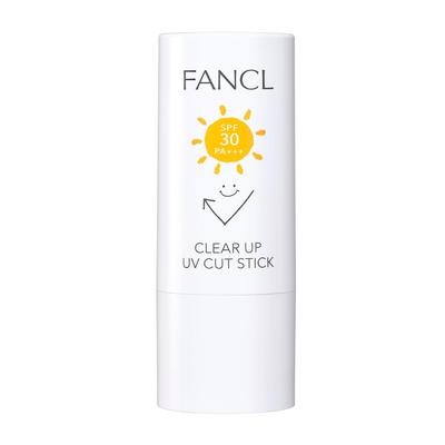 Clear-Up UV Cut Stick SPF30 PA+++ Sunscreen - Non-Chemical, Soap Removable, For Kids & Dry Skin